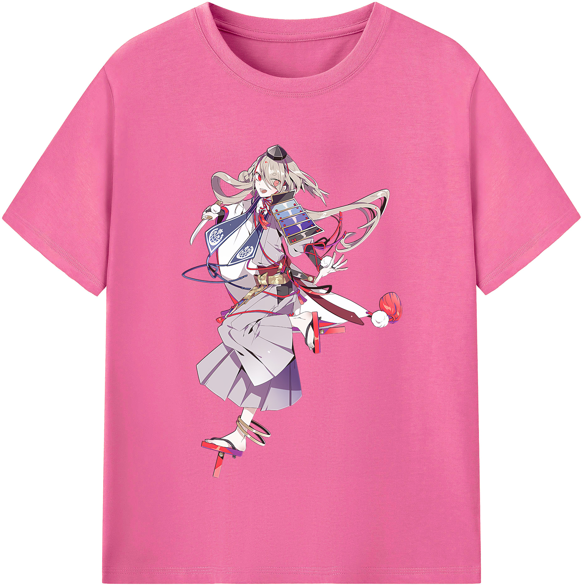 （画像用） 刀剣乱舞 Touken Ranbu レディースカジュアルプリントTシャツ（綿100％）